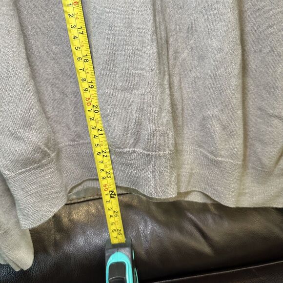 Alfani Merino Wool Sweater Polo Mens XL Beige 100% Pure Italian Knit Australia - Picture 7 of 7